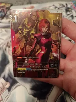 Marida Cruz GD01-093 R+ Alternate Art Gundam TCG - Image 4