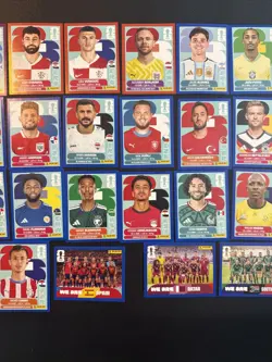Panini FIFA World Cup 2026 Sticker Collection Lot 31 Cards Purple, Red And Blue - Image 4