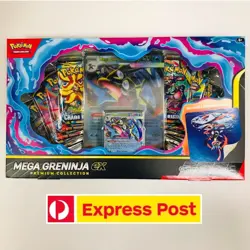In Hand - Pokemon TCG Mega Greninja Ex Premium Collection Box - Image 1