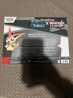 Pokemon TCG Black Bolt & White Flare Victini Illustration Collection New Sealed - Image 4