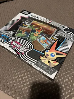 Pokemon TCG Black Bolt & White Flare Victini Illustration Collection New Sealed - Image 3