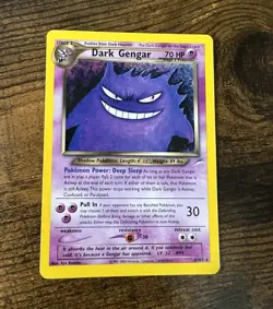 Pokemon TCG Neo Destiny Dark Gengar 6/105 Holo Rare Unlimited English 70 HP - Image 1