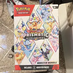 Pokemon TCG Prismatic Evolutions Booster Bundle Box 6 Packs English 2025 - Image 1