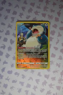 Pokemon TCG Snorlax Trainer Gallery TG10/TG30 Lost Origin Holo Ultra Rare - Image 1