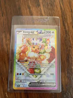Pokemon TCG Eevee EX 174 Prismatic Evolutions SPC Promo Card (NM Condition) - Image 1