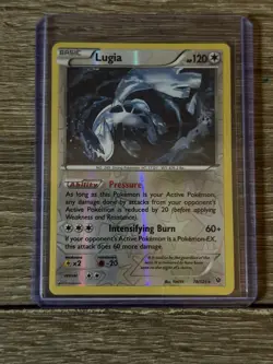 The Pokemon Company Lugia 78/124 Fates Collide Reverse Holo Rare English 120 HP - Image 1