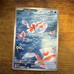 Pokemon TCG Pitch Black Goldeen 087/084 Illustration Rare - Image 1