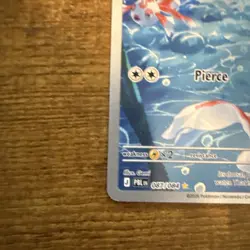 Pokemon TCG Pitch Black Goldeen 087/084 Illustration Rare - Image 3