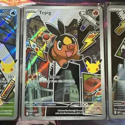 Pokemon TCG First Partner Illustration Collection Series 2 Unova GEN 5 Set of 3 - Image 3