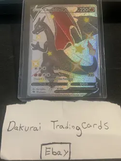Pokemon Charizard V 79/73 Secret Rare Holo – Champion's Path – NM/M - Image 1