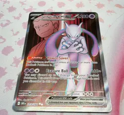 The Pokemon Company Team Rocket's Mewtwo ex 231/182 Destined Rivals EN 280HP - Image 1