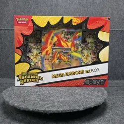 Pokemon TCG Mega Evolution-Ascended Heroes Mega Emboar ex Box Factory Sealed - Image 1