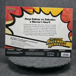 Pokemon TCG Mega Evolution-Ascended Heroes Mega Emboar ex Box Factory Sealed - Image 2