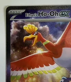 Pokemon TCG Ethan's Ho-Oh EX Sir 230/182 Destined Rivals NM - Image 3