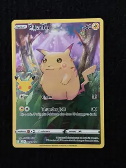 Pikachu 005/025 Holo Rare Celebrations Pokemon Near Mint TCG - Image 4