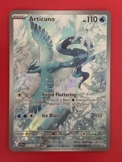 Pokemon Journey Together Articuno 161/159 Illustration Rare - Image 1