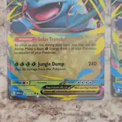 Pokemon Mega Venusaur EX Cards Lot (2) MEG 003/132 Holo - Image 5