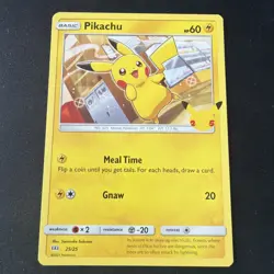 Pikachu 25/25 Non-Holo Pokemon 25th Anniversary McDonald's Promo 2021 LP/NM - Image 1
