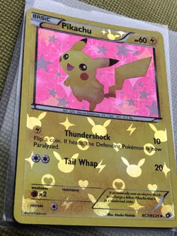 Pikachu RC7/RC25 Holo Legendary Treasures: Radiant Collection - Pokemon - LP - Image 3