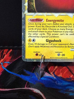 Electrode 93/102 Holo Prime Triumphant Ultra Rare Pokemon Card NM - Image 4