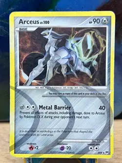 Arceus Arceus (AR9) AR9 Holo Holo Rare Pokemon HP - Image 1