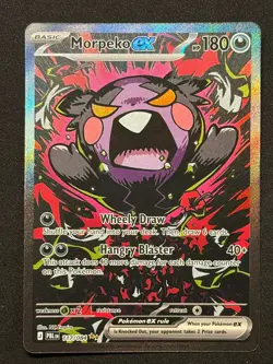 2026 Pokemon Pitch Black Morpeko ex SIR 177/084 Near Mint - Image 1
