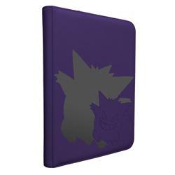 Pokemon Elite Gengar 9-Pocket Zippered PRO Binder - Image 1