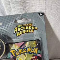 Pokemon TCG Mega Evolution Ascended Heroes 2-Pack Blister Larry's Komala Foil Pr - Image 5