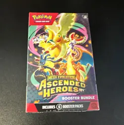 Pokemon TCG Mega Evolution: Ascended Heroes Booster Bundle Box (6 Packs) - Image 1