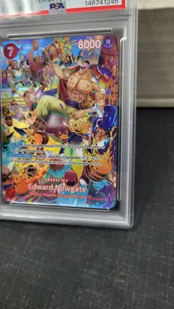 2025 EDWARD NEWGATE OP-10 ROYAL BLOOD ONE PIECE SPECIAL ALTERNATE ART PSA 10 002 - Image 3