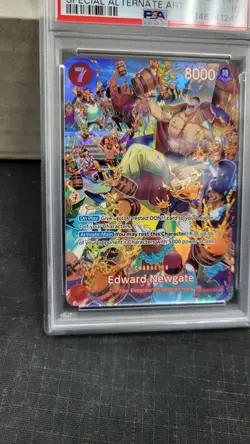 2025 EDWARD NEWGATE OP-10 ROYAL BLOOD ONE PIECE SPECIAL ALTERNATE ART PSA 10 002 - Image 4