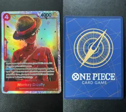 Monkey.D.Luffy OP12-015 Super Rare Legacy of the Master One Piece Foil Near Mint - Image 3