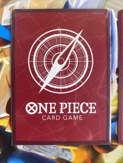 One Piece ST30-001 Luffy Ace Parallel L-P Leader Black White Textured Star - Image 5