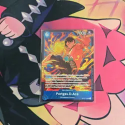 One Piece TCG Portgas D. Ace OP13-119 – Treasure Cup Winner – NM - Image 1