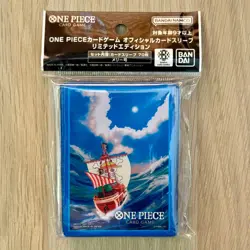 Official One Piece Card Game Bandai Store Exclusive Card Sleeves (Going Merry) - Image 1