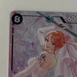 One Piece Card Game Nami OP15-086 Adventures on Kami's Island Alt Art Foil NM - Image 2