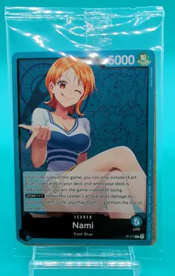 One Piece TCG Nami Go All The Way To The Top Promo Pack Sealed - Image 1