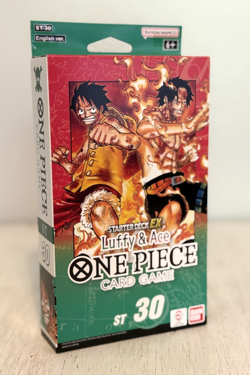 Bandai Namco One Piece Card Game Starter Deck EX Luffy & Ace ST-30 English - Image 1