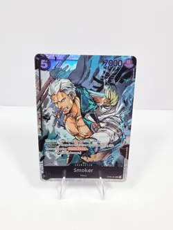 One Piece TCG Smoker SR Starter Deck 6: Absolute Justice ST06-004 NM - Image 1