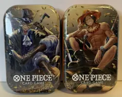 One Piece TCG: Sabo & Ace -Mini Tin Combo Factory Sealed. - Image 1
