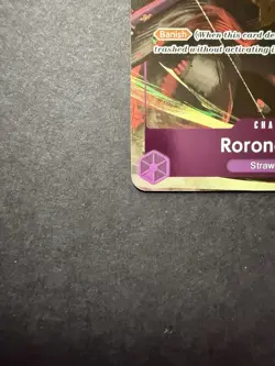 Roronoa Zoro One Piece PR P-045 Promo Card Pre-release Tournament Winner! NM - Image 4