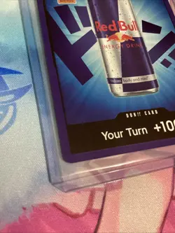 One Piece Red Bull DON!! 1k Blue Single Card Promo Foil Tournament Event NM - Image 2