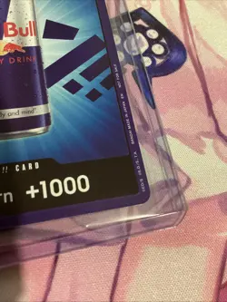 One Piece Red Bull DON!! 1k Blue Single Card Promo Foil Tournament Event NM - Image 3