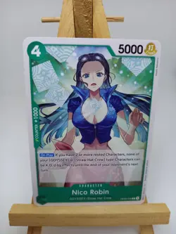 One Piece Card Game OP09-033 Nico Robin Regular Common Pack Fresh - Image 1
