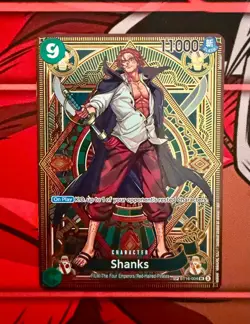 Shanks (SP) ST16-004 One Piece A Fist of Divine Speed Super Rare NM - Image 1