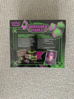 Pokemon Center Elite Trainer Box ETB Shrouded Fable Pokemon TCG New Sealed - Image 2