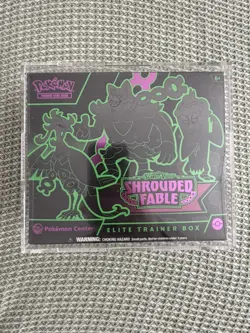Pokemon Center Elite Trainer Box ETB Shrouded Fable Pokemon TCG New Sealed - Image 1