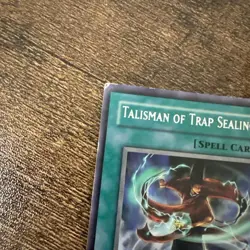 Talisman of Trap Sealing - AST-044 - Rare 1st Edition Yugioh - Image 2