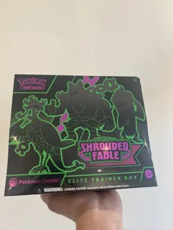 Pokemon Center Elite Trainer Box ETB Shrouded Fable Pokemon TCG New Sealed - Image 1