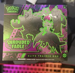 Pokemon TCG Shrouded Fable Elite Trainer Box (ETB) – Sealed - Image 1